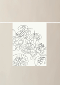 Father Rabbit Tea Towel | Lunch