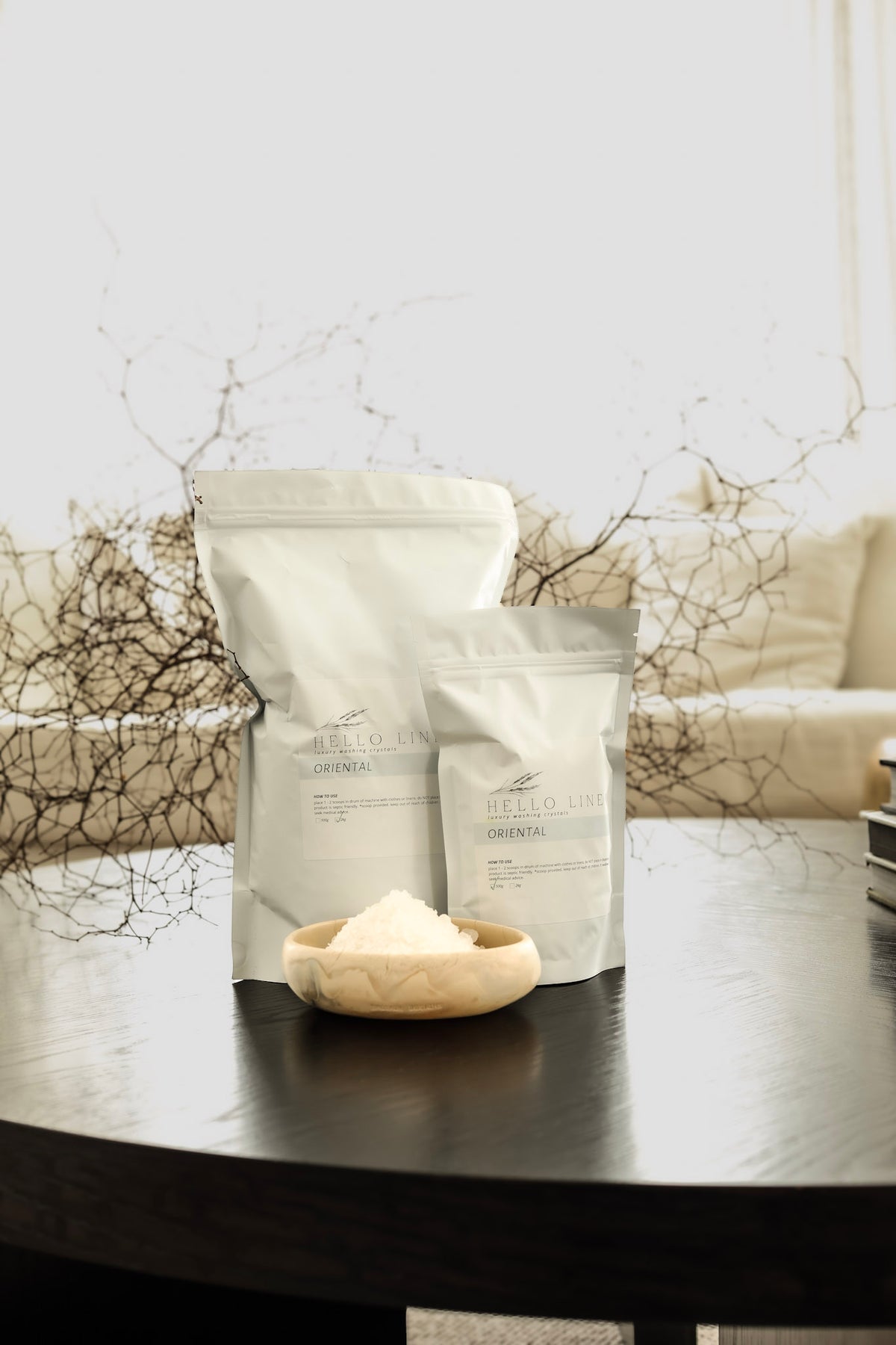 Hello Linen Washing Crystals | Oriental 500g