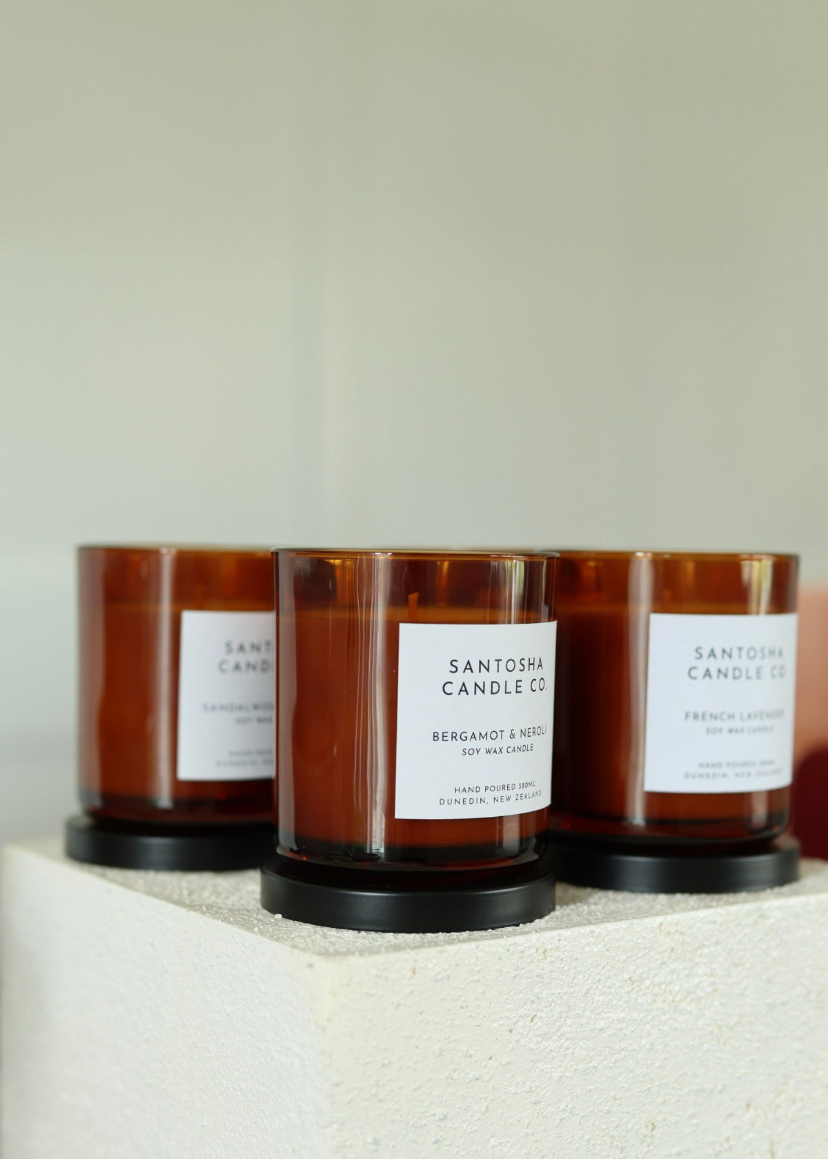 Santosha Candle | Bergamot + Neroli Small