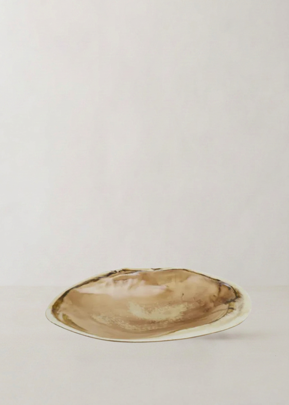 Octavia Ceramic Shell | Natural