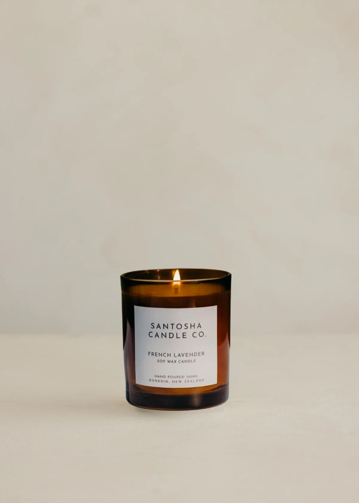 Santosha Candle | French Lavendar Large