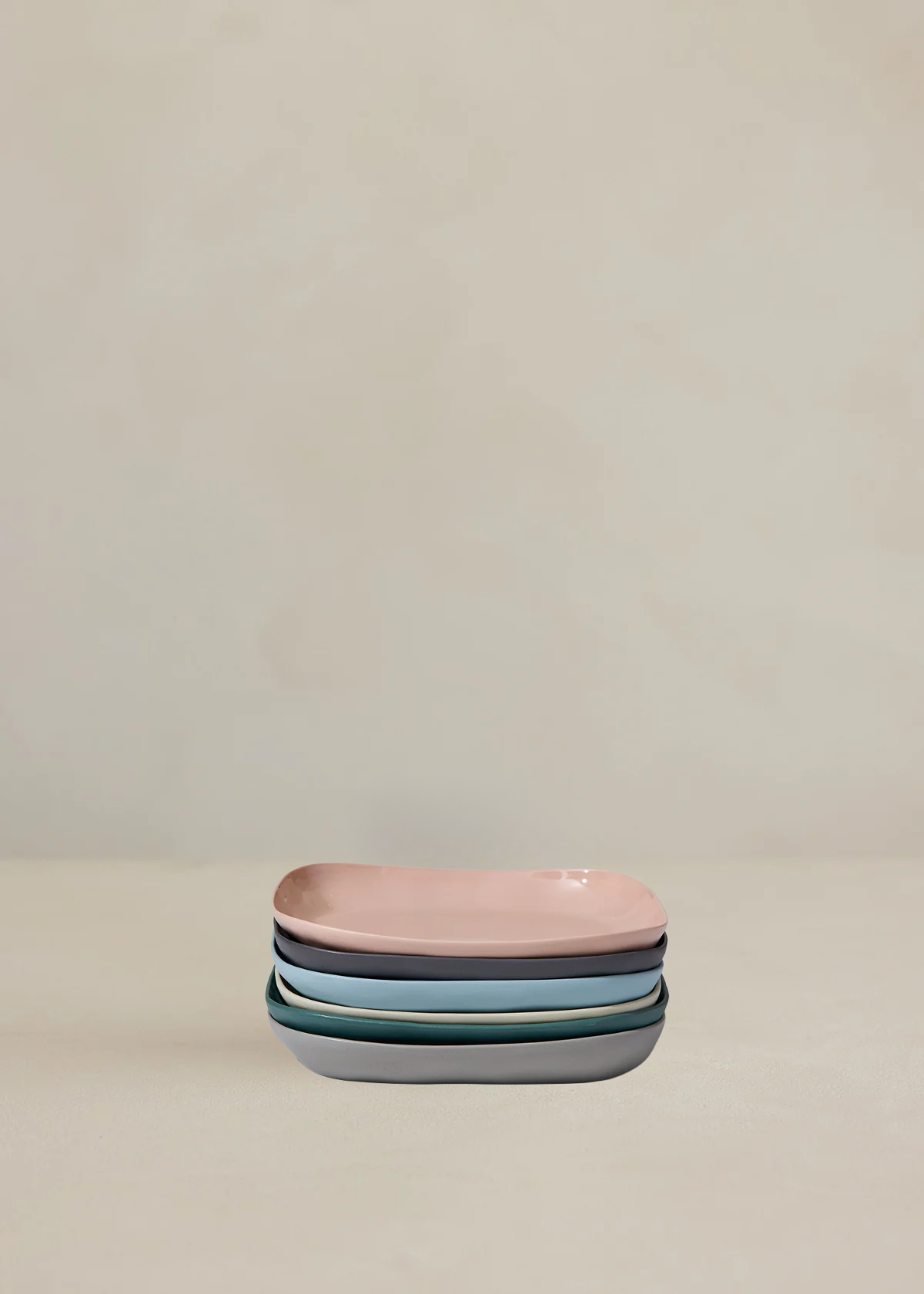 Cloud Square Platter M | Moss