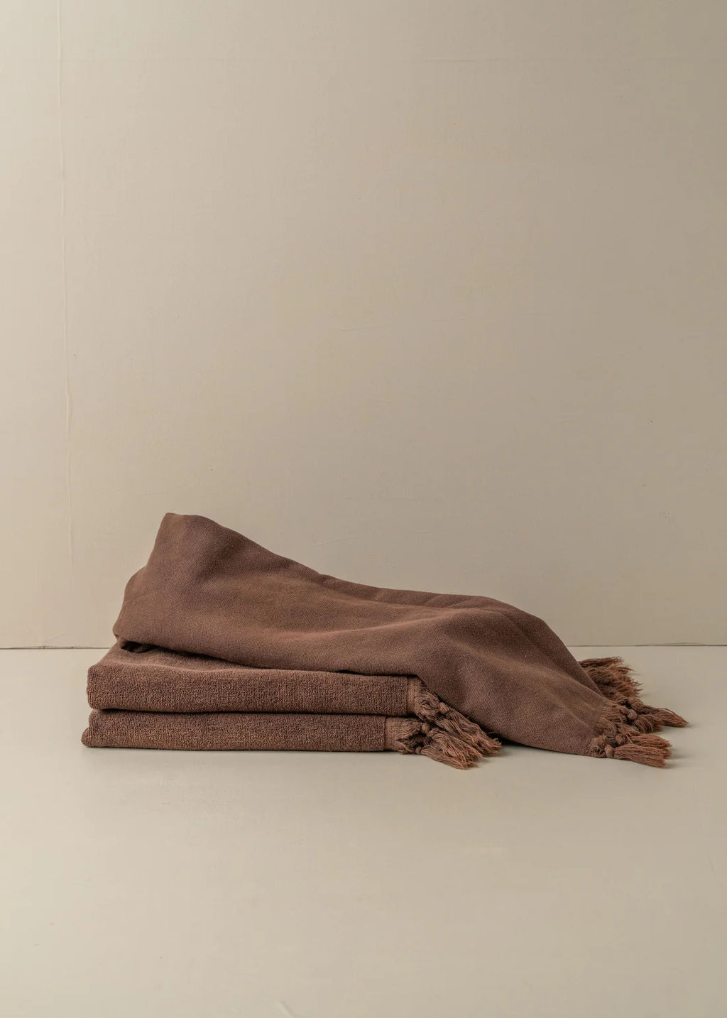 Vintage Hand Towel | Chocolate 
