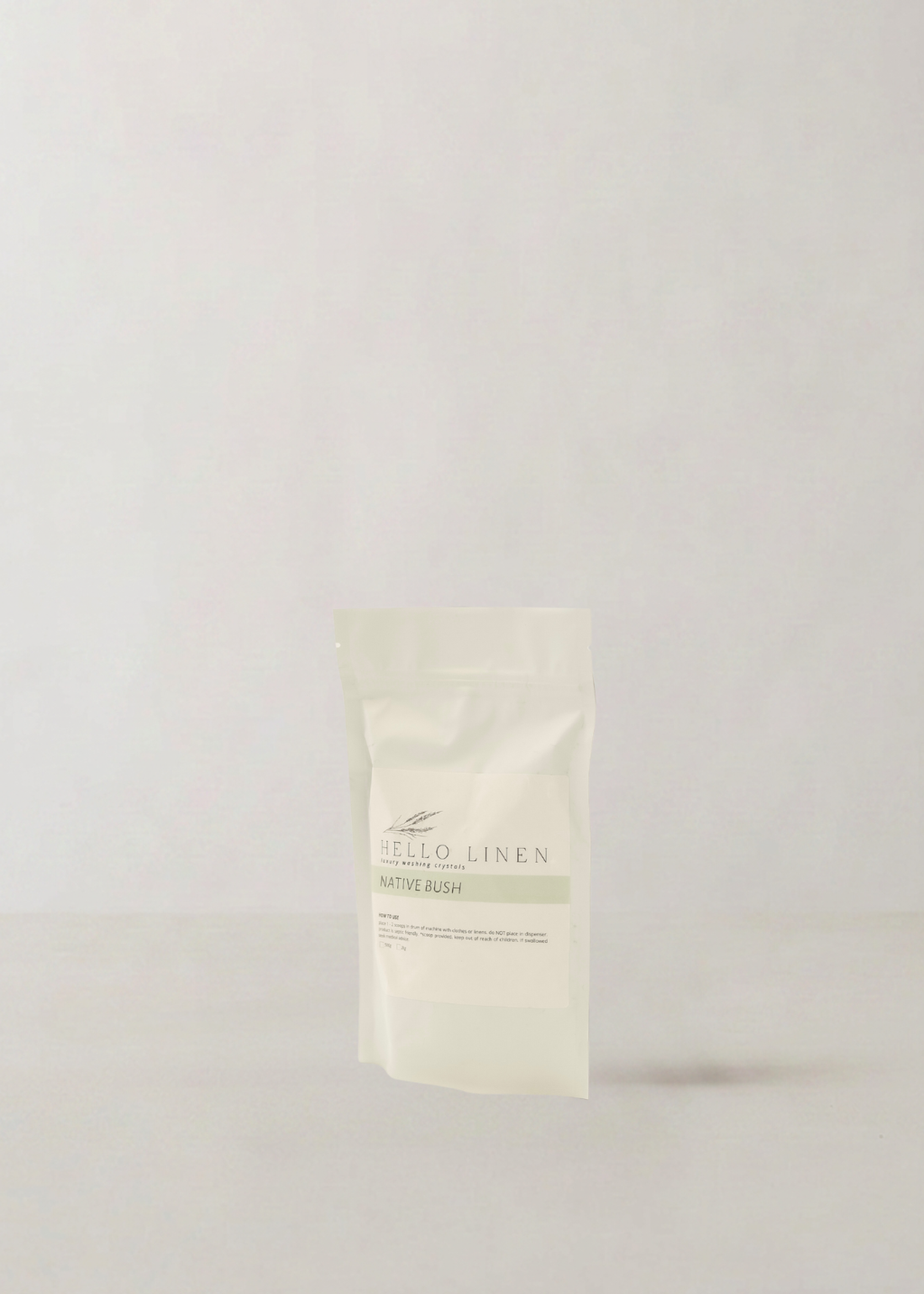 Hello Linen Washing Crystals | Native Bush 500g