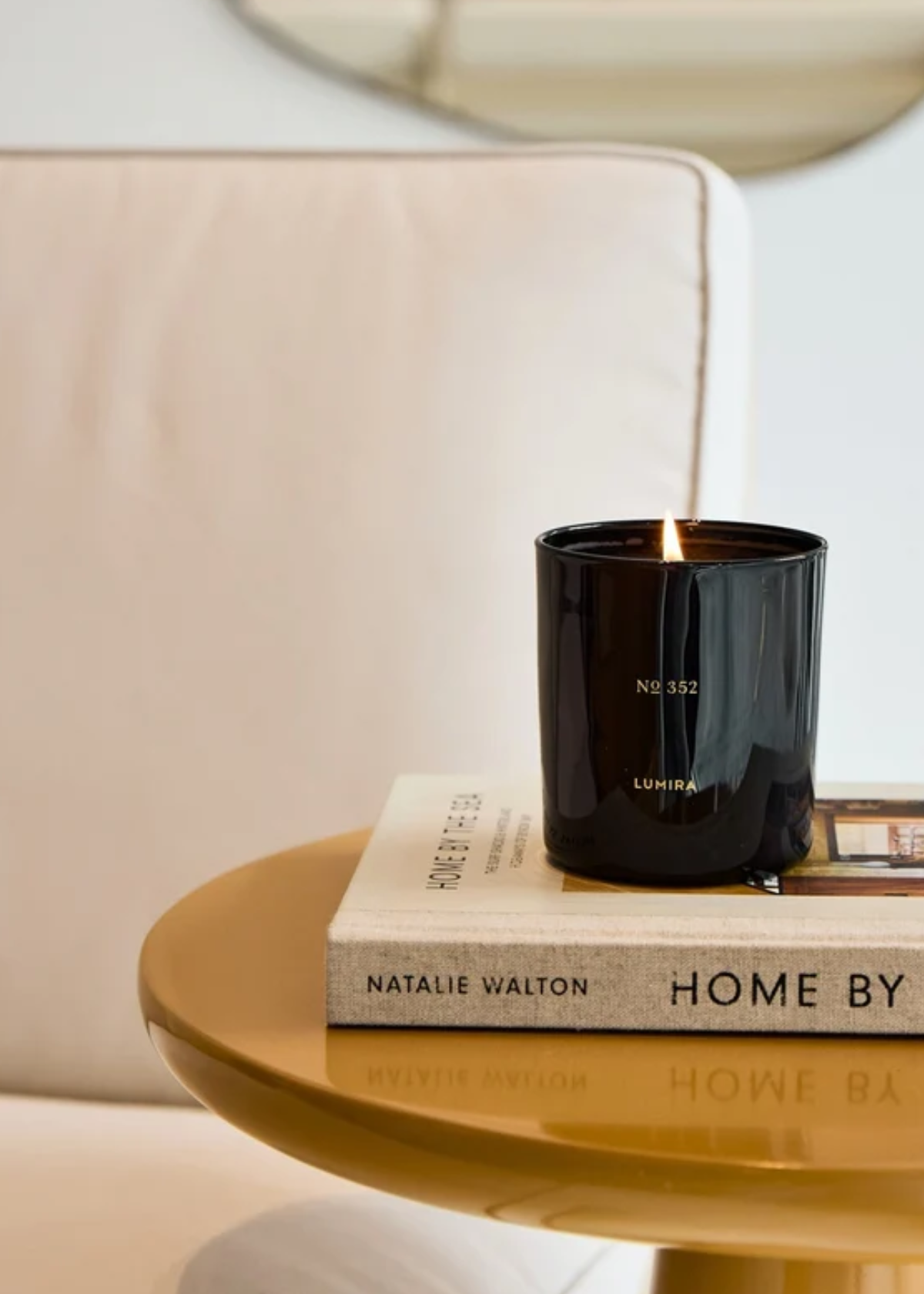 Lumira No. 352 Candle | Leather & Cedar