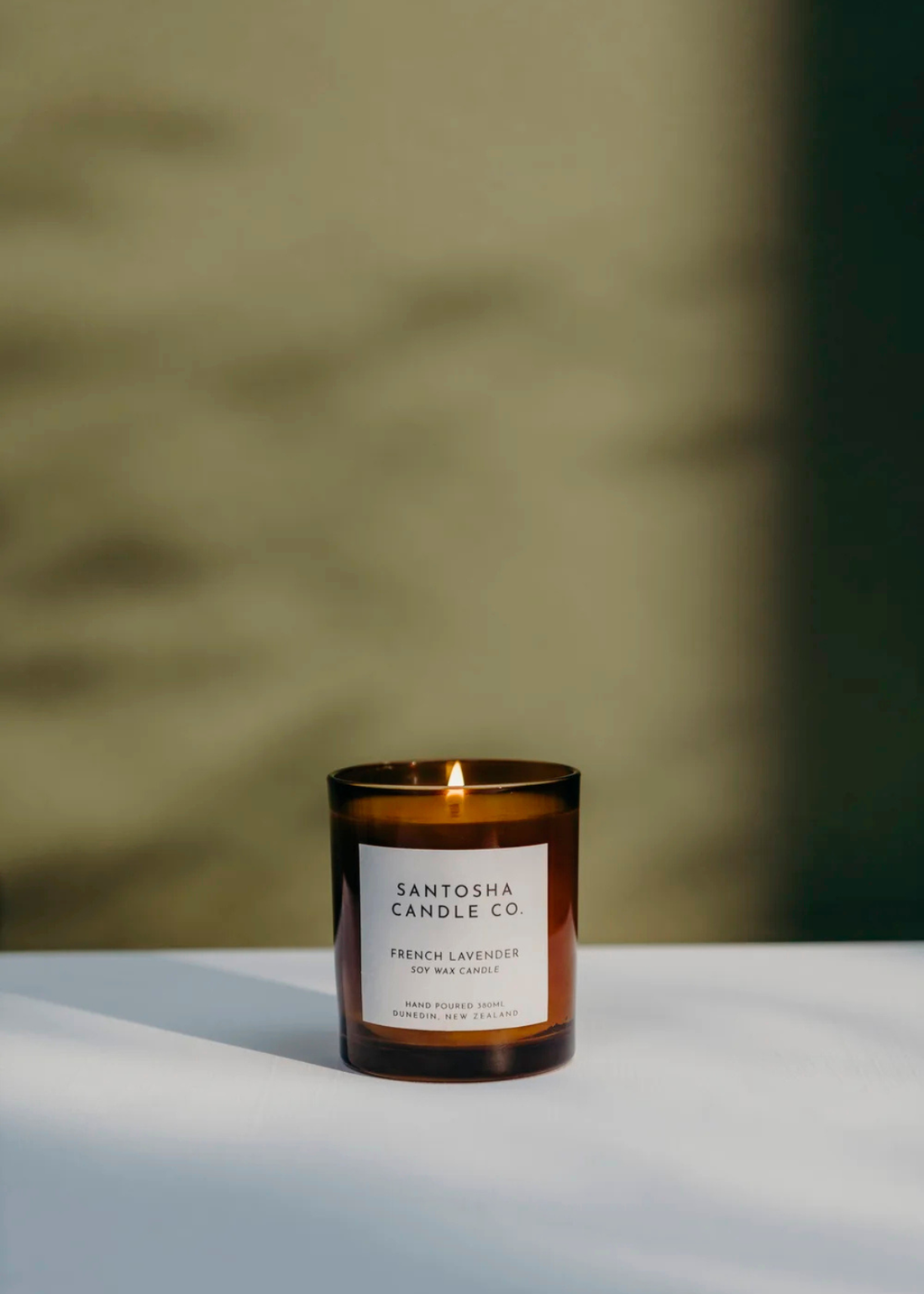 Santosha Candle | French Lavendar Large