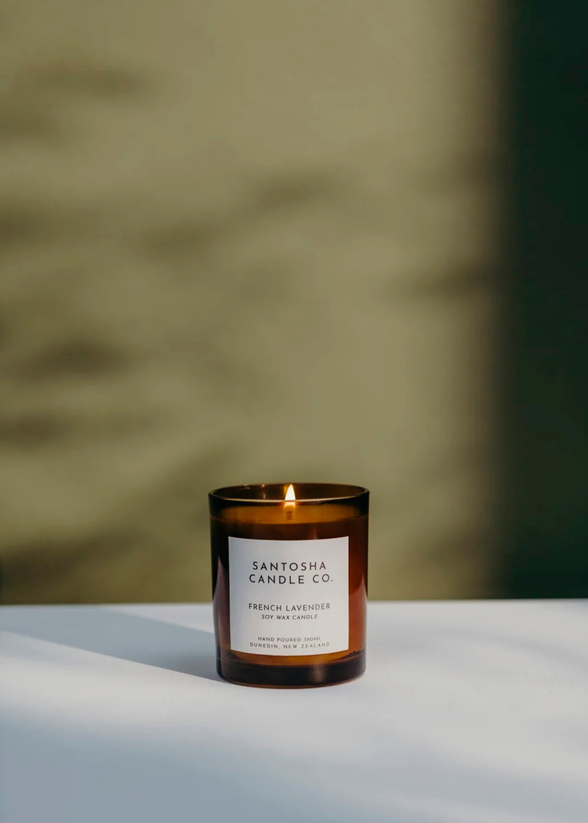 Santosha Candle | French Lavendar Small