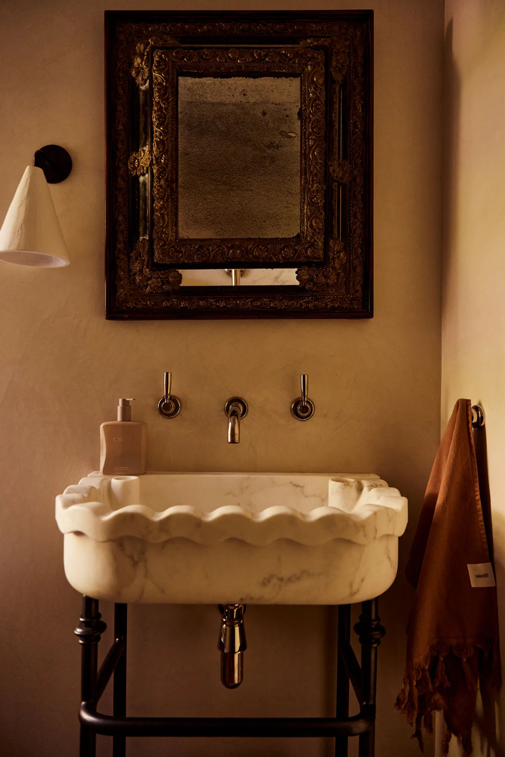 Vintage Hand Towel | Terracotta 