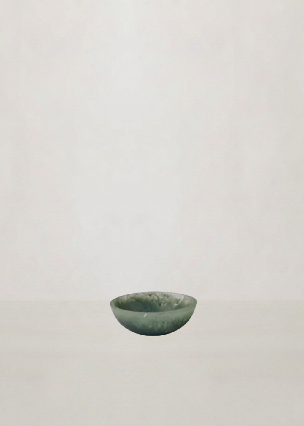 Muse Resin Small Bowl | Sage
