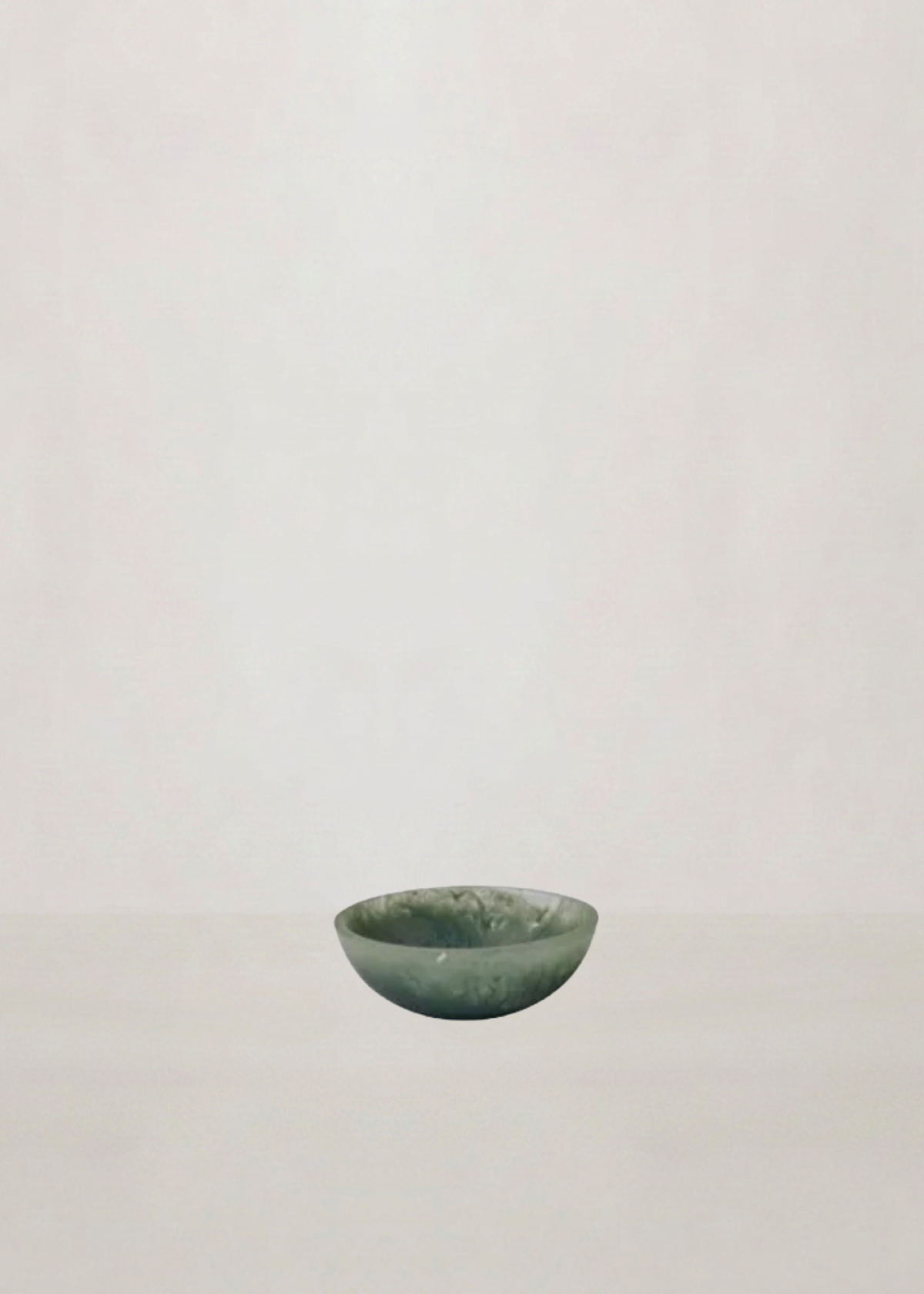 Muse Resin Small Bowl | Sage