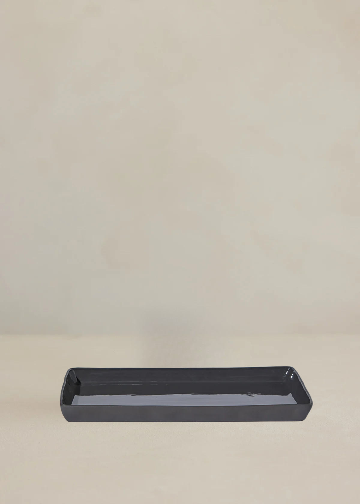 Cloud Rectangle Platter XL | Charcoal