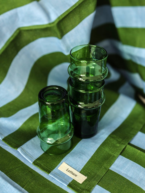 Beldi Tea Glass Green | Large